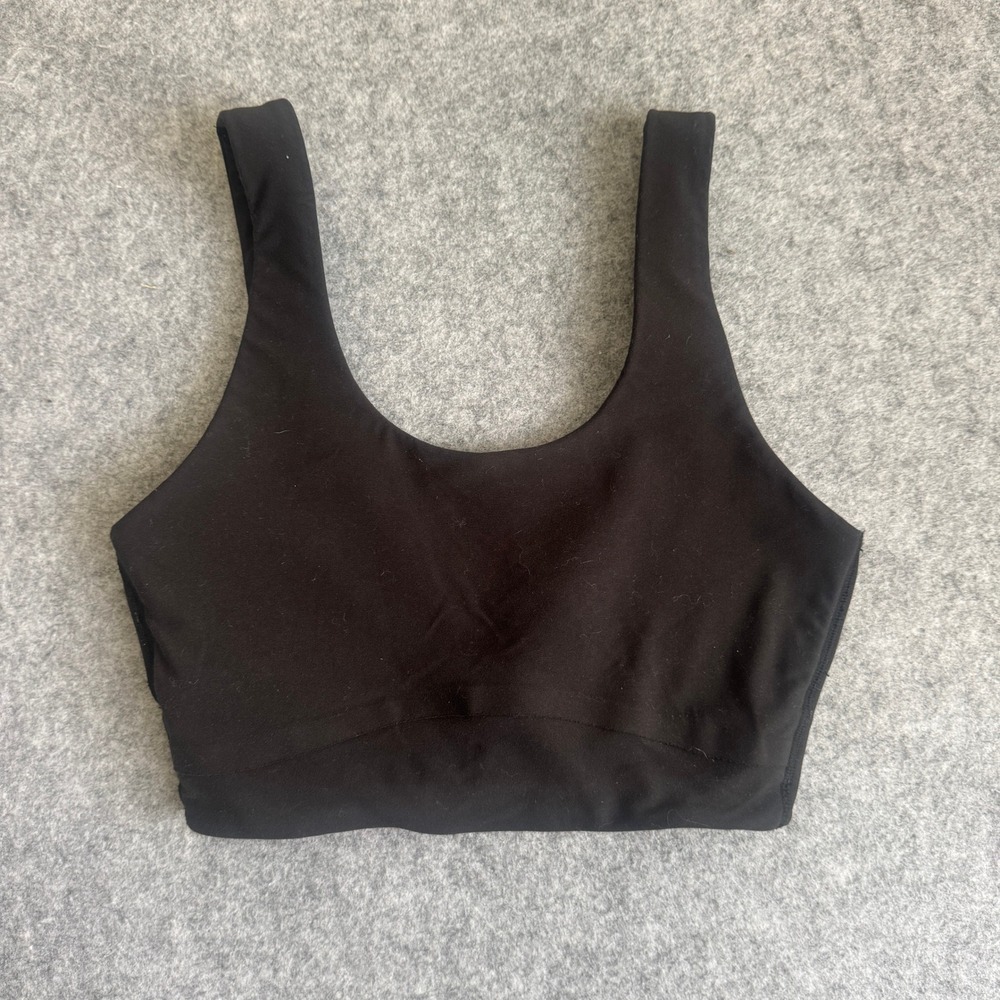 All In Motion Everyday Soft Sports Bra XS Black Womens Yoga Workout Athletic